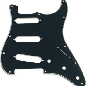 FENDER 3-PLY B/W/B 11-HOLE MOUNT S/S/S STRATOCASTER PICKGUARD