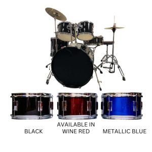 CANNON Full Size Complete Drum Set (Blue)