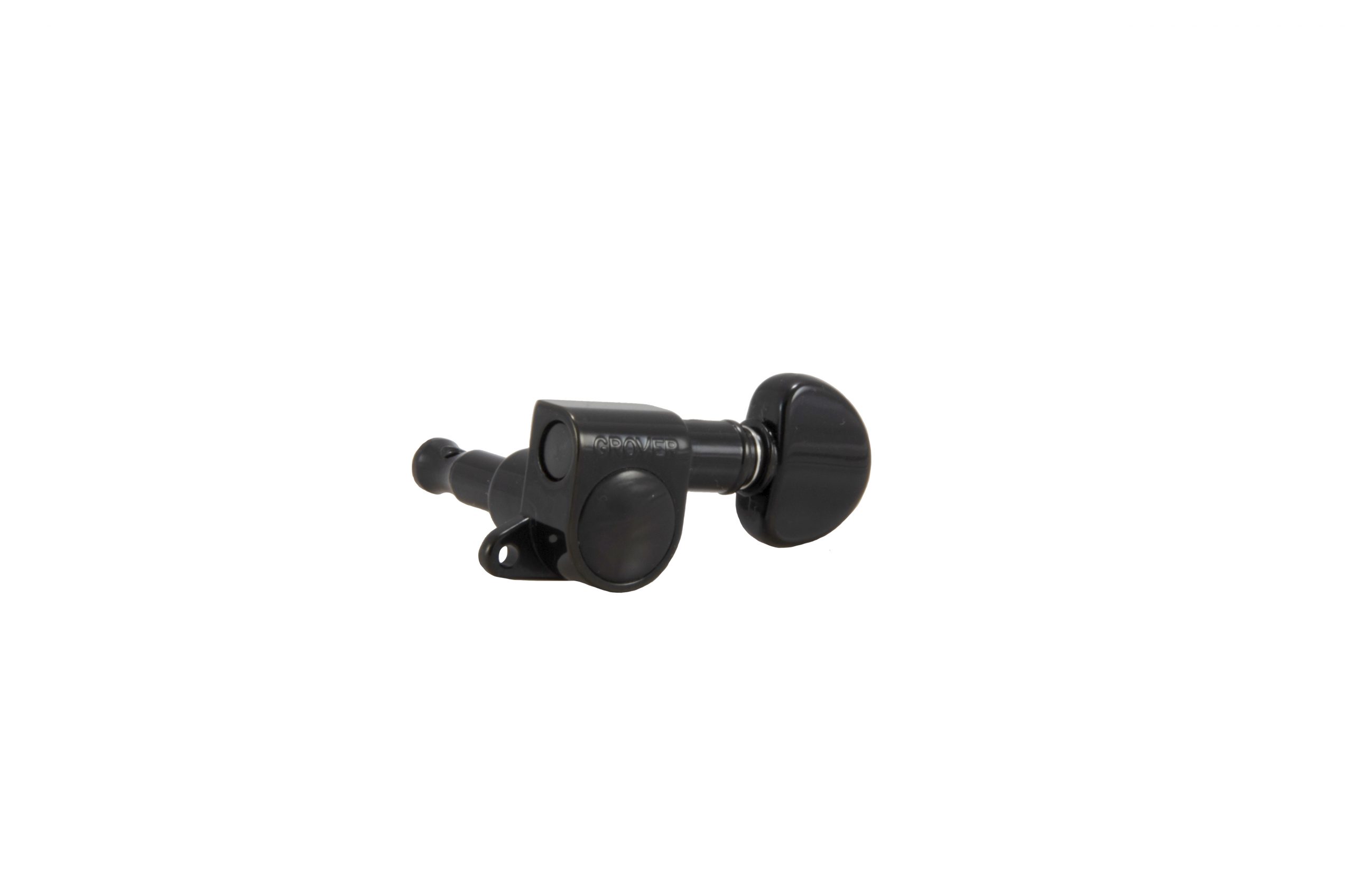 GROVER MINI ROTOMATICS BLACK CHROME SET 6 6-IN-LINE LEFT HAND MODELS