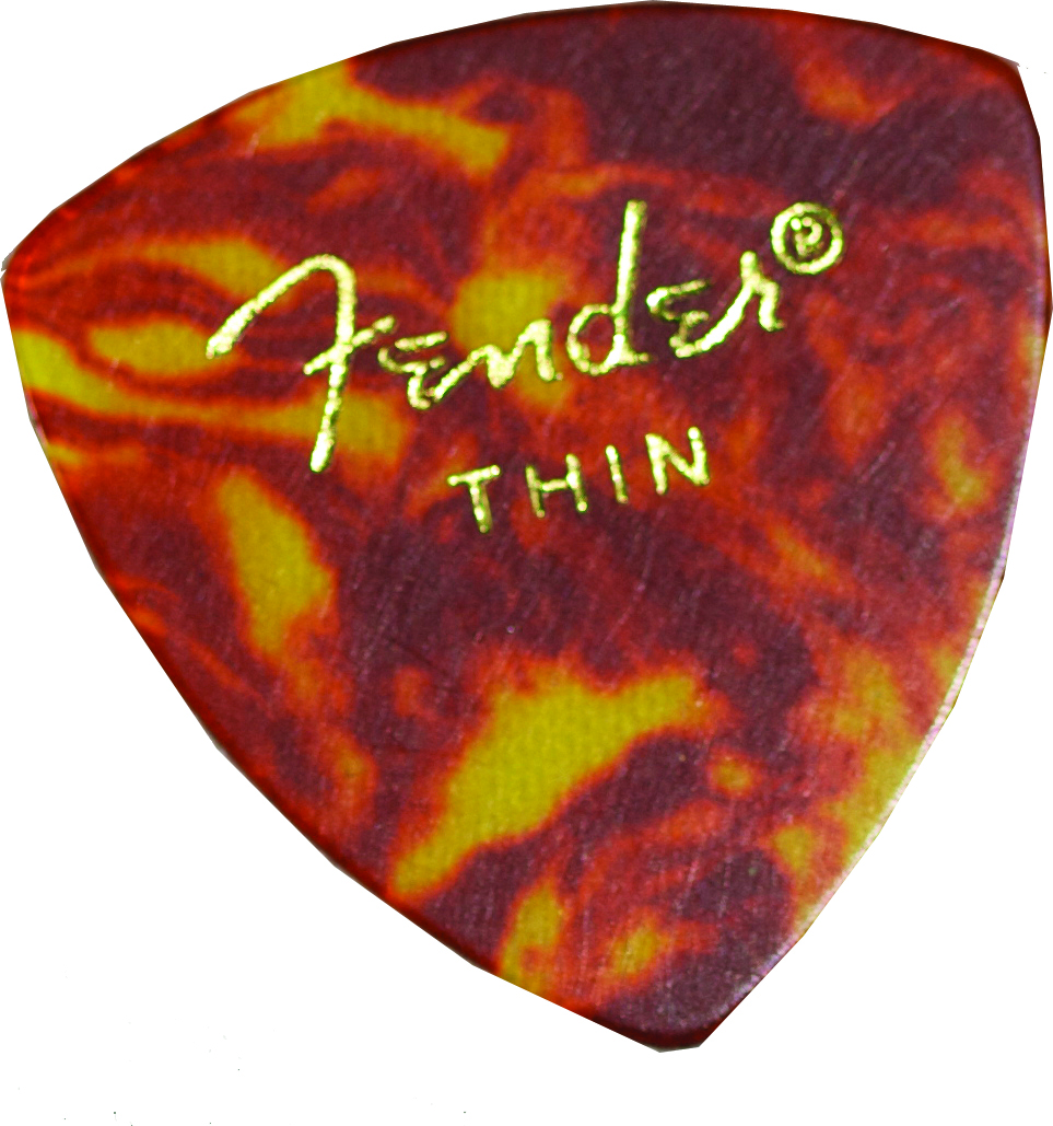 FENDER SEMI-TRIANGLE MEDIUM SHELL PICKS, 72 PK