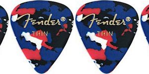 FENDER 351 SHAPE PREMIUM CELLULOID 12-PACK, CONFETTI, THIN