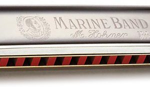 HOHNER MARINE BAND 12 HOLE DIATONIC HARMONICA KEY OF C
