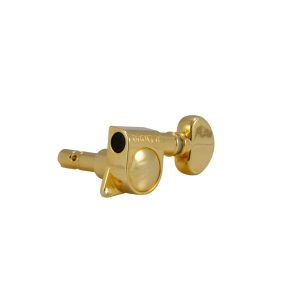 GROVER MINI LOCKING ROTOMATICS &reg; GOLD SET 6 6-IN-LINE LEFT HAND MODELS