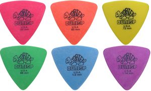 DUNLOP TORTEX TRIANGLE, 0.60, ORANGE, REFILL BAG 72 PICKS