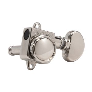 GROVER "FENDER &reg;" ROTO-GRIP LOCKING ROTOMATICS &reg; NICKEL SET 6 6-IN-LINE