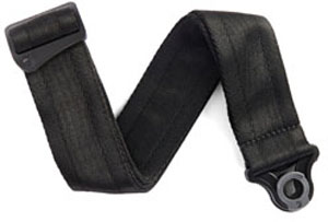 D'ADDARIO AUTO LOCK GUITAR STRAP, BLACK