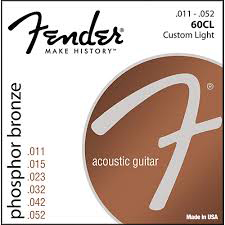 FENDER PHOSPHOR BRONZE ACOUSTIC GUITAR STRING SET
