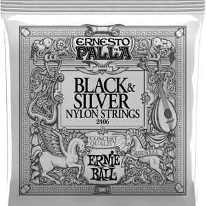ERNESTO PALLA BLACK & SILVER NYLON