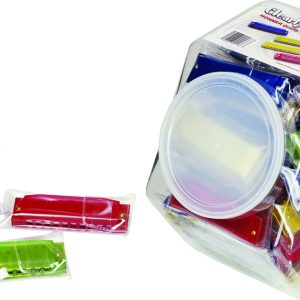 HOHNER COUNTER DISPLAY JAR: COLORFUL HARMONICAS