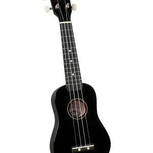 Diamond Head DU-100 Rainbow Soprano Ukulele - Black