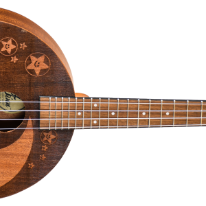 EDDY FINN MOON & STARS ROUND BODY UKE, CONCERT TUNING