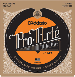 D'ADDARIO PRO-ARTE NYLON CORE CLASSICAL GUITAR STRING SET