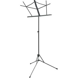 Gear One GMS20BK Folding Music Stand – Black