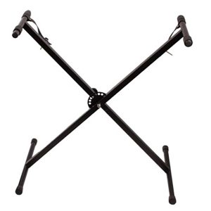 Musician’s Gear KBX1 Single-Braced Keyboard Stand - Black