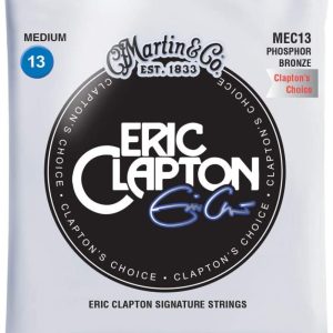 Martin Guitar Eric Clapton's Choice MEC13 92/8 Phosphor Bronze Medium Guitar Strings