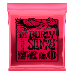 Burly Slinky Nickel wound Electric Guitar Strings - 11-52 Gauge