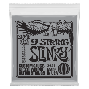 Slinky 9-String Nickel Wound Electric Guitar Strings - 9-105 Gauge