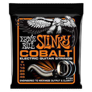 Hybrid Slinky Cobalt Electric Guitar Strings - 9-46 Gauge