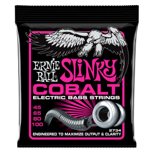 Super Slinky Cobalt Electric Bass Strings - 45-100 Gauge