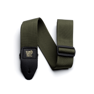 Olive Polypro Guitar Strap