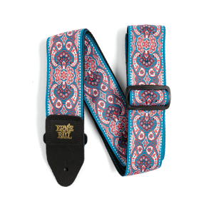 Ernie Ball Pink Paisley Jacquard Strap