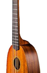 OHANA PINEAPPLE SHAPED UKULELE, 12-FRET, MAHOGANY TOP/BACK/SIDES,