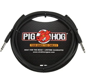 Pig Hog Cable - 1/4" TRS, 6 ft