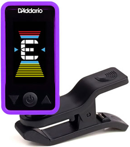 D'ADDARIO ECLIPSE TUNER - PURPLE