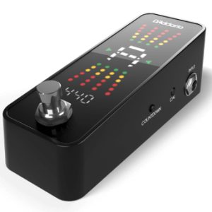 D'ADDARIO CHROMATIC PEDAL TUNER PLUS WITH COUNTDOWN TIMER
