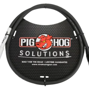 Pig Hog Cable - XLR male to 1/4" TRS, 6ft