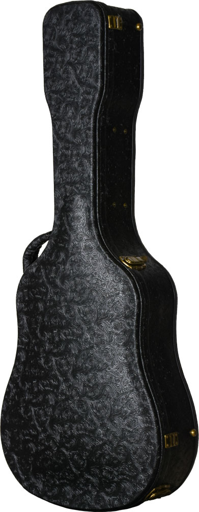 STONE DREADNOUGHT HARDSHELL CASE, BLACK WESTERN