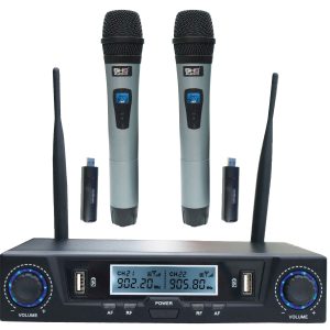 SHS AUDIO DUAL HANDHELD WIRELESS SYSTEM