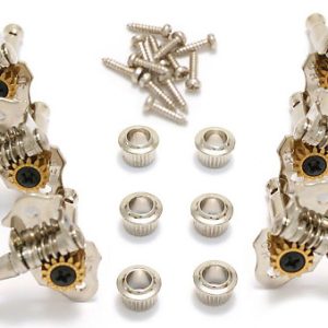 GROVER STA-TITE 98 SERIES MACHINE HEADS WITH CLASSIC ROUND BUTTON