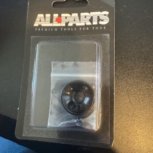 Allparts Retrofit Jackplate for Telecaster - Black plated brass - Black