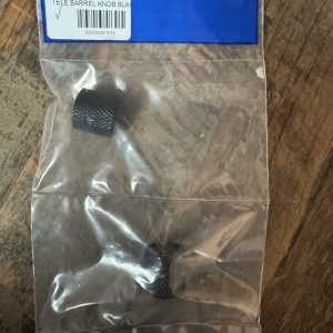 Alternative view of WD Brass Or Aluminum Barrel Knob Set Of 2 With 1/4 in. Internal Diameter - BLACK