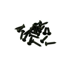 WD #4 x 1/2 in. Pickguard Screws for Fender® Style Guitars – Black (20-Pack)