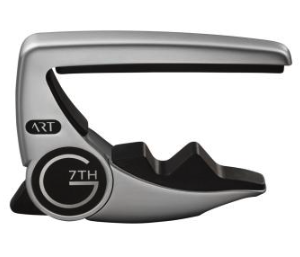 G7th CAPO 81010 Performance 3 Steel String. Silver